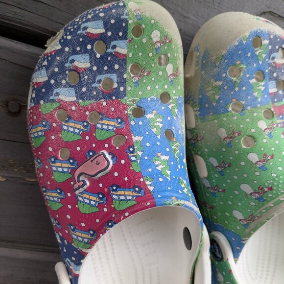 Guc Crocs Kids Classic vineyard vines clogs J4/Big kid 4 - Picture 3 of 10